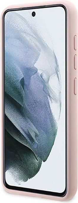 Image du produit Karl Lagerfeld KLHCS23SSNCHBCP S23 S911 étui rigide rose/rose Silicone Choupette (Samsung Galaxy S23)