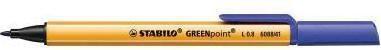 Produktbild STABILO GREENpoint umweltfreundlicher Filzschreiber (Blau, 1 x)