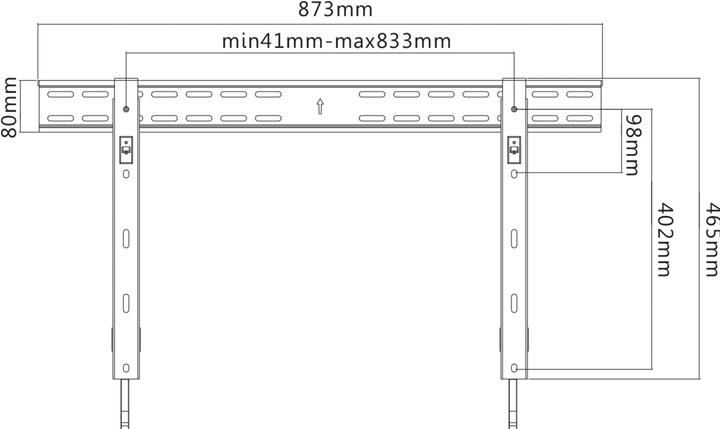 Produktbild Reflecta SLIM 70-8040 (Wand, 70", 40 kg)
