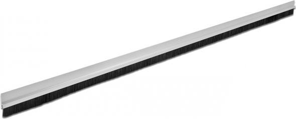 Produktbild Delock Bürstenstreifen 20 mm mit Alu-Profil gewinkelt (Filzgleiter, 1 Stk.)