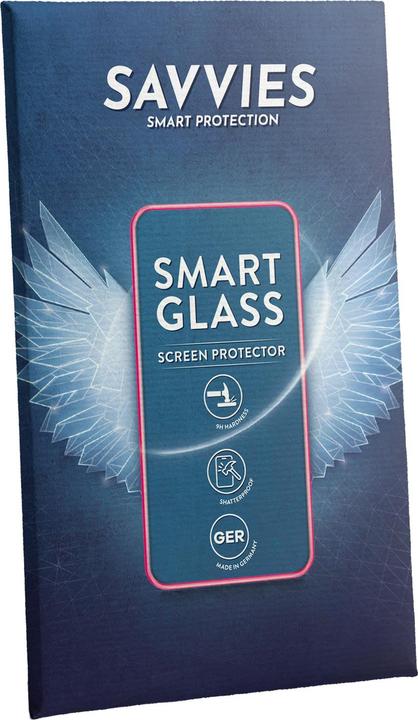 Actual product image Savvies 3x Smart Glass - 9H Hybrid Glass Screen Protector for Samsung Galaxy Watch 8 (40 mm)