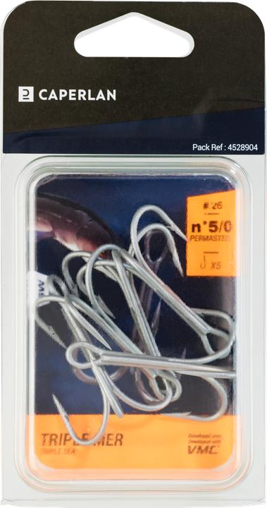 Actual product image Caperlan Hook Drilling Hook Triple Sea