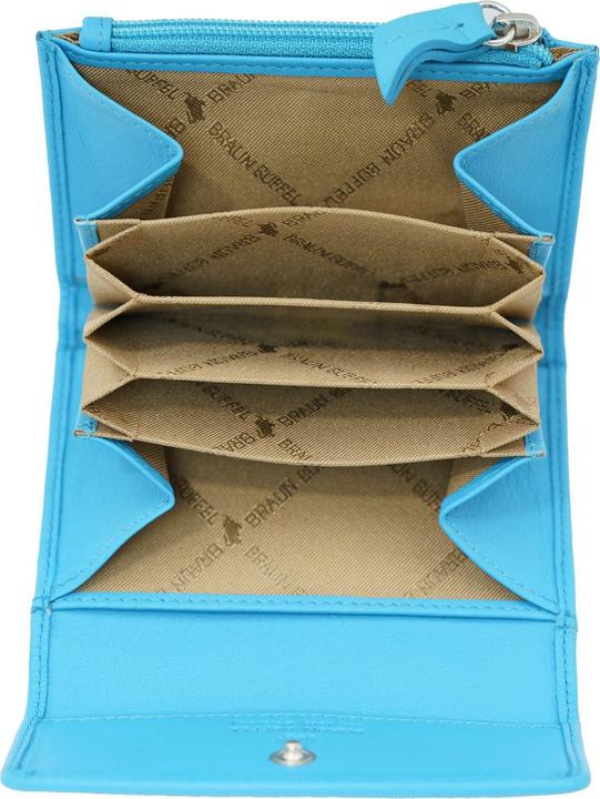 Actual product image Braun Büffel Joy wallet RFID protection leather 10.5 cm