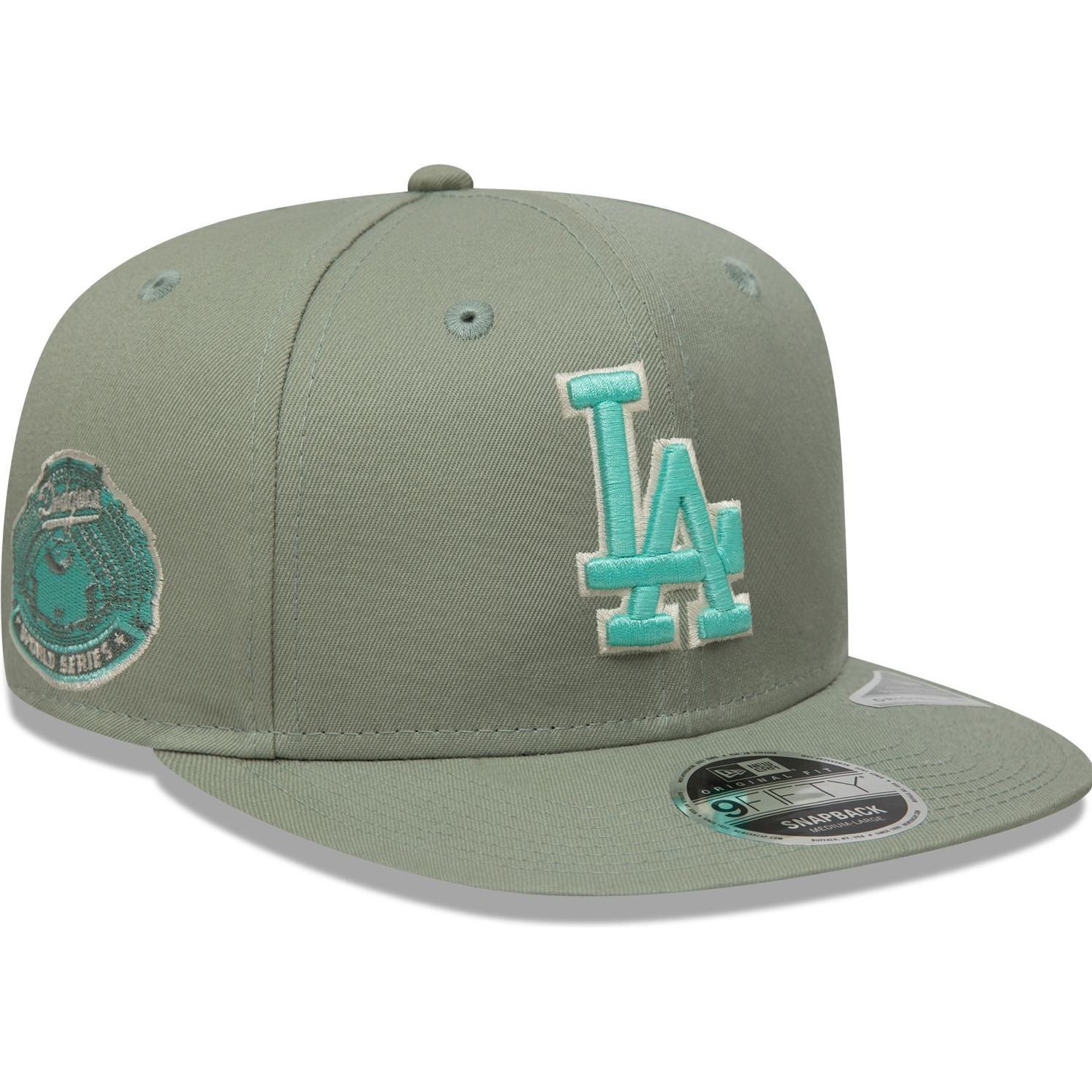 New Era, Herren, Cap, 9Fifty Original Cap WORLD SERIES Los Angeles Dodgers, Grün, (M)