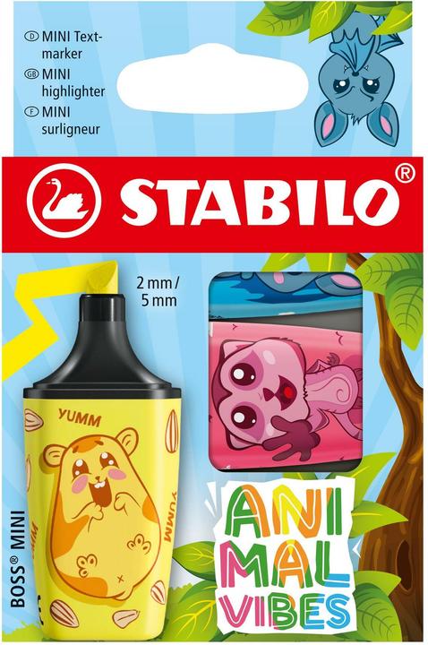 Image du produit STABILO Boss Mini Animal V., 3er Etui (3x)