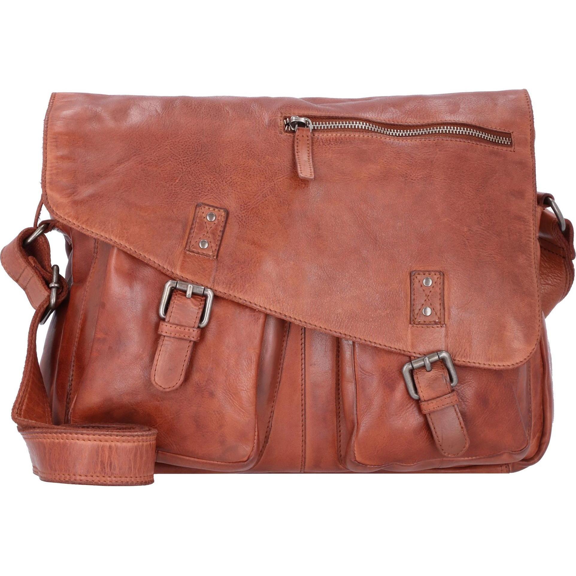 Greenburry Laptoptasche Vintage Washed 2919 (15.75"), Notebooktasche, Braun