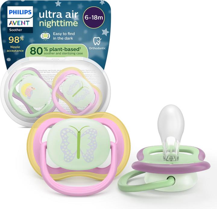 Image du produit Philips Avent Pacifier für die Nacht (2 x, 6 - 18 M.)