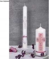 Image du produit Rayher Bougie conique, 4cm ø, blanc