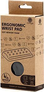 Immagine prodotto Powerton ERGO DARK EDITION Handgelenkpolster aus Memory-Schaum, grau