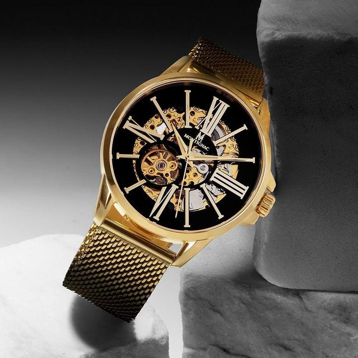 Image du produit Montignac Montre Round Automatique (Montre squelette, 42 mm)