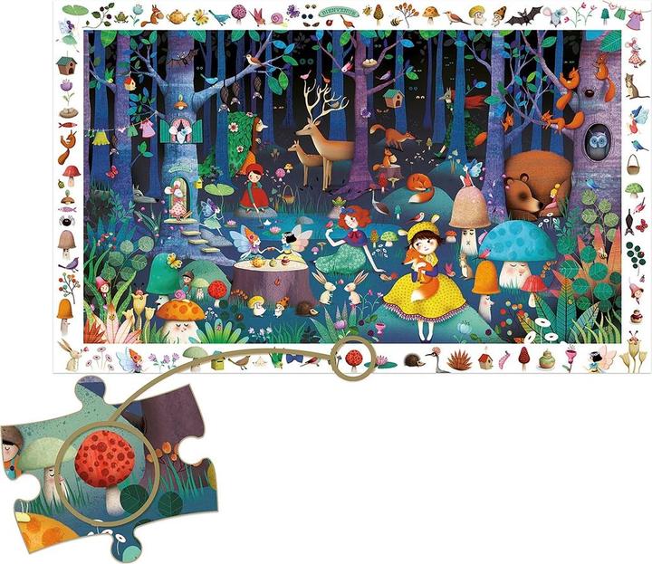 Produktbild Djeco Zauberwald (100 Teile)