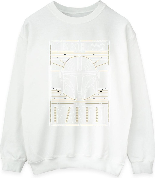 Image du produit Star Wars - Sweat THE MANDALORIAN THE WAY OUTLINE HELM - Homme (M)