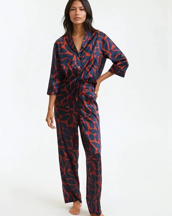 Produktbild Anne Weyburn Pyjama mit Blumendruck (M)