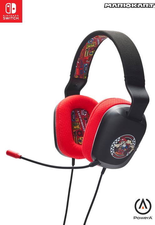 Actual product image PowerA Switch Headset wired Mario Kart Rivals (Cable)