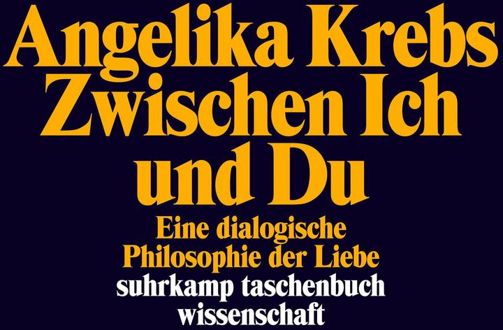Produktbild Zwischen Ich und Du (Deutsch, Angelika Krebs, 2015)