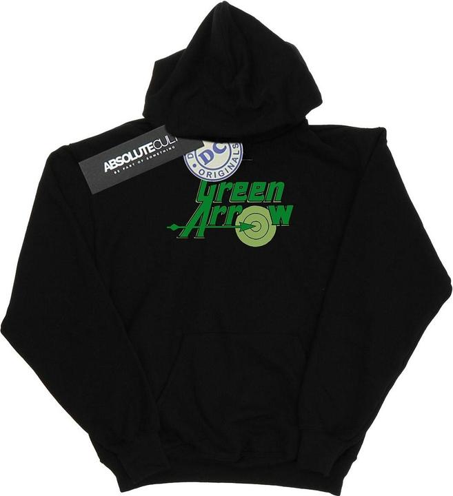 Produktbild Green Arrow Text Logo Kapuzenpullover (L)