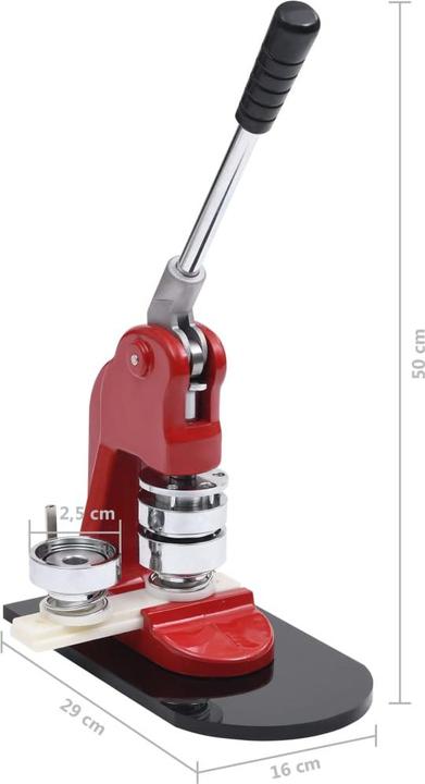 Actual product image Diverse Hardware Button machine