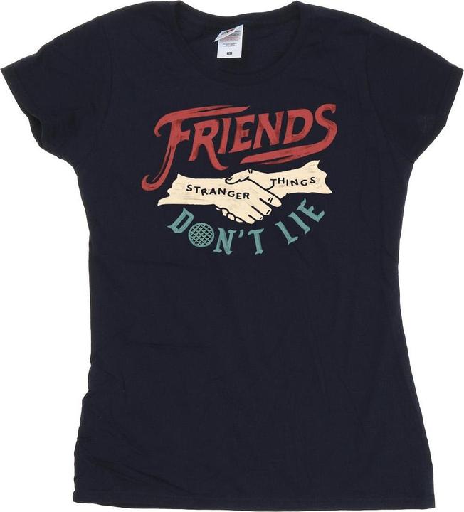 Produktbild Netflix Stranger Things Friends Don't Lie Hands TShirt (L)