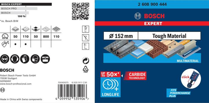 Produktbild Bosch Professional Zubehör Expert Tough Material (152 mm)