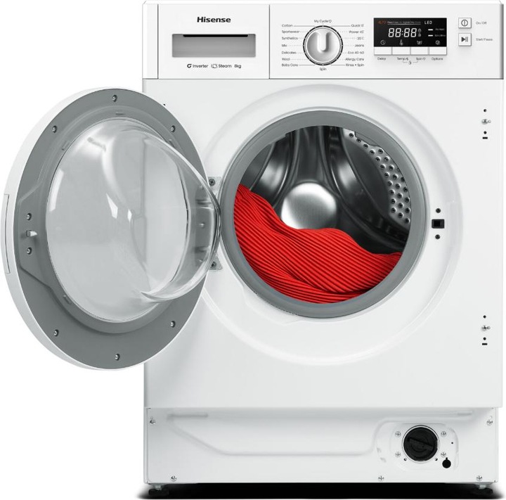 Produktbild Hisense WF3M841BWIES (8 kg, Links)