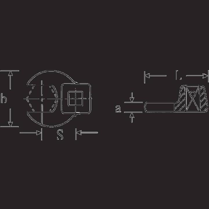Produktbild Stahlwille 540a CROW-FOOT-Schlüssel 3/8, SW 1 7/16 " (3/8")