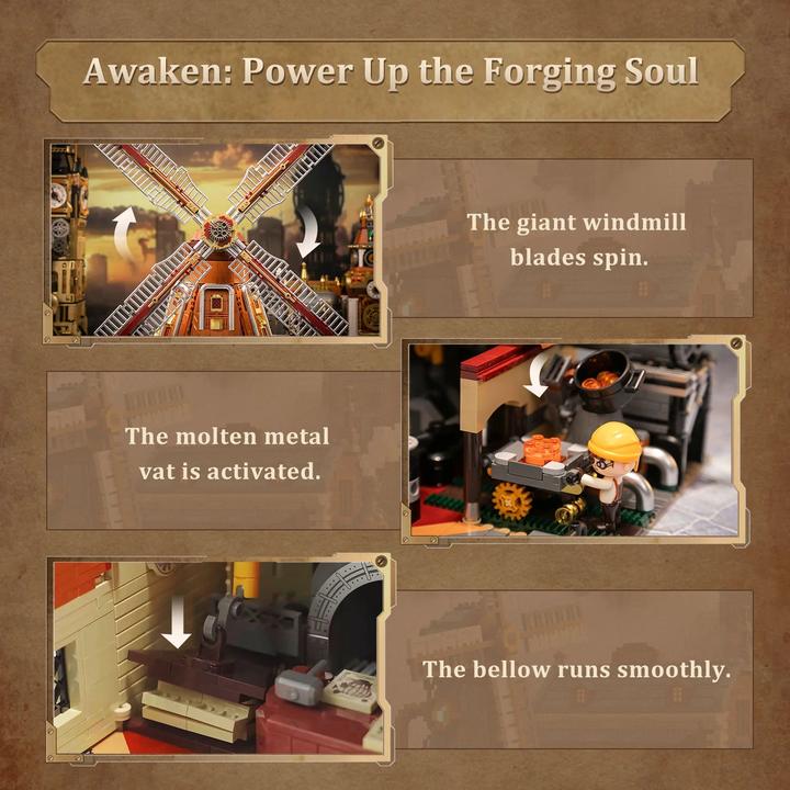 Produktbild Pantasy Steampunk Windmill Workshop