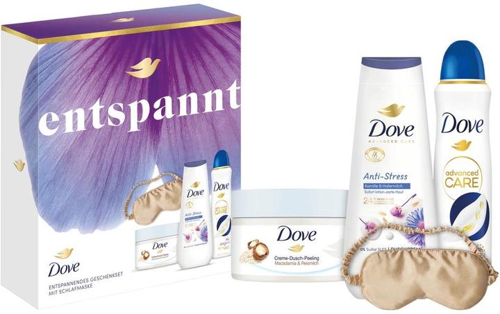 Dove Geschenkset 25 entspannt und Maske 3-teilig (Körperpflegeset)
