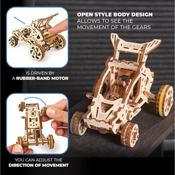 Actual product image Ugears Desert Buggy