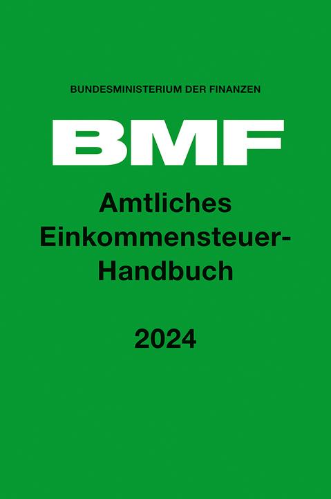 Actual product image Amtliches Einkommensteuer-Handbuch 2024 (German, Federal Ministry of Finance, 2024)