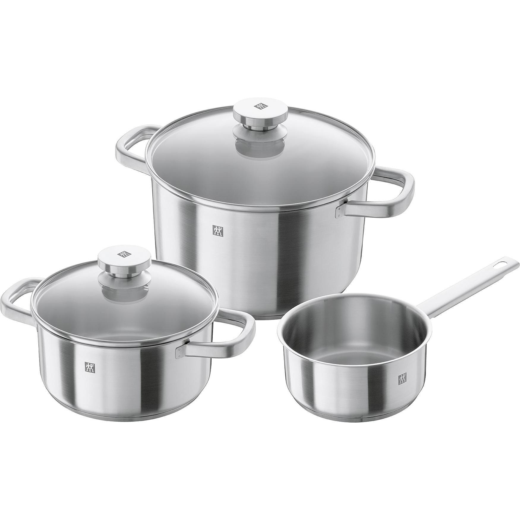 Zwilling Joy, Pfanne + Kochtopf, Silber