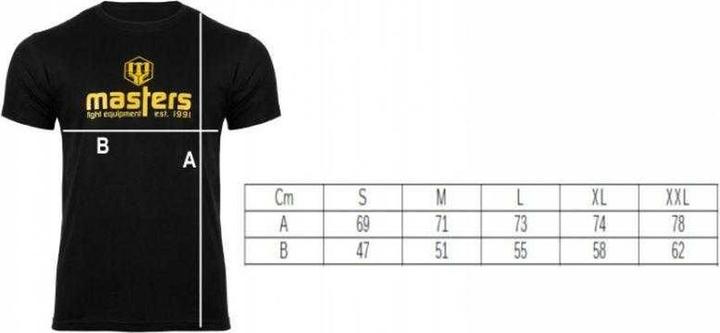 Immagine prodotto Masters Basic Maglietta Uomo (S)
