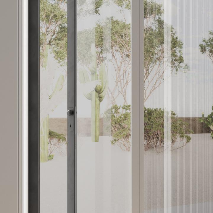 Produktbild Cocoon Home Concepts Cocoon Insektenschutztür plissiert weiss - 96 x 212 (96 x 212 cm)
