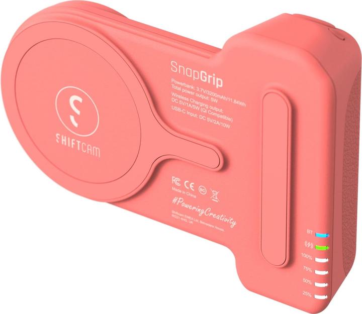 Produktbild ShiftCam Akkugriff SnapGrip (Pomelo)