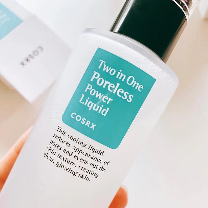Actual product image Cosrx Two In One Poreless Power Liquid (Cleansing gel, 100 ml)