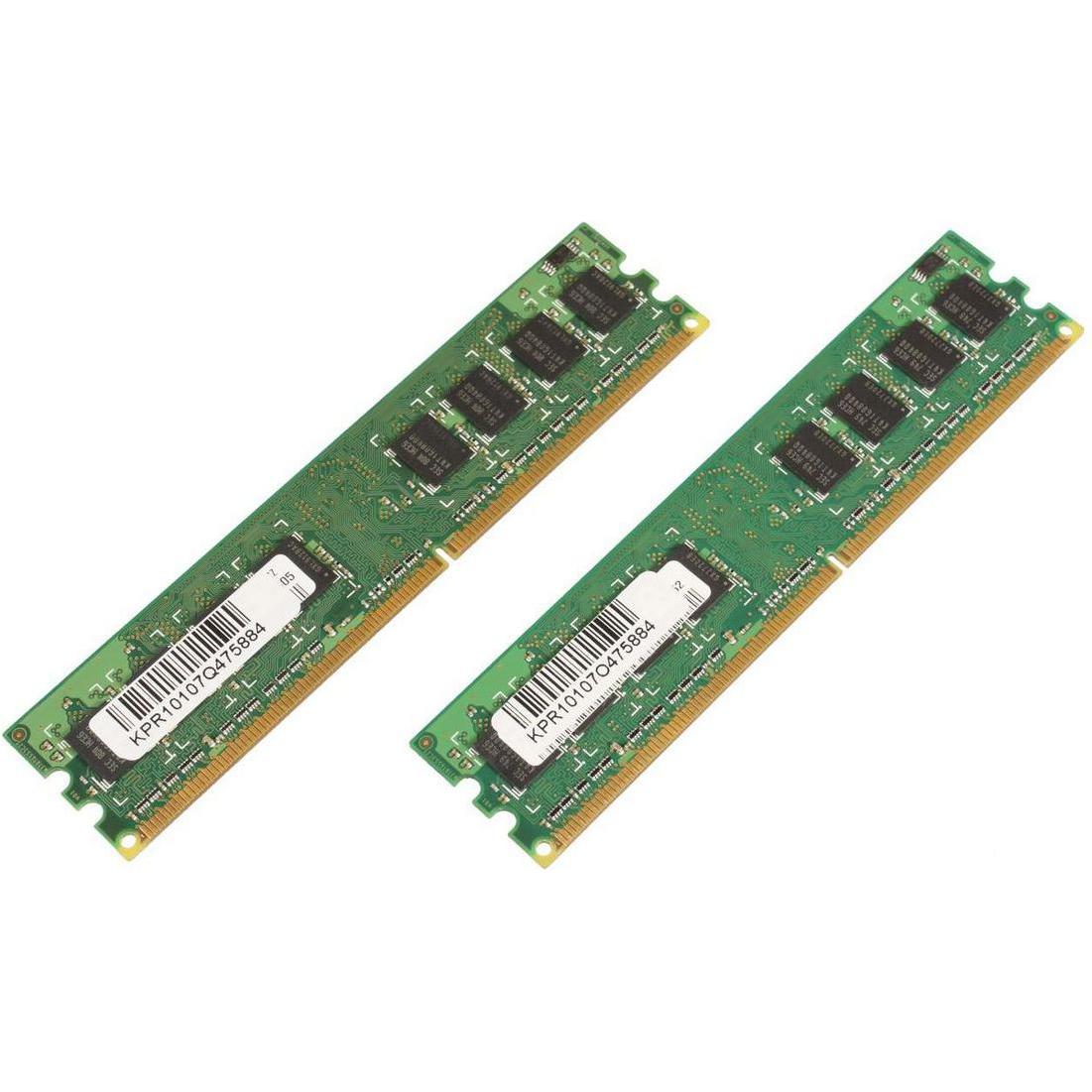 CoreParts 2GB Memory Module (2 x 1GB), RAM Modellspezifisch, Grün