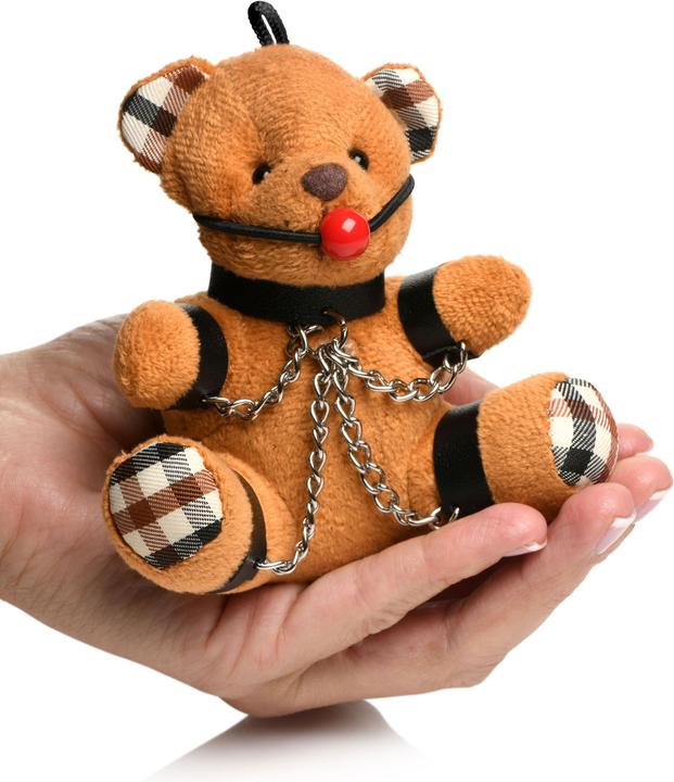 Produktbild Master Series Geknebelter Teddybär Schlüsselanhänger