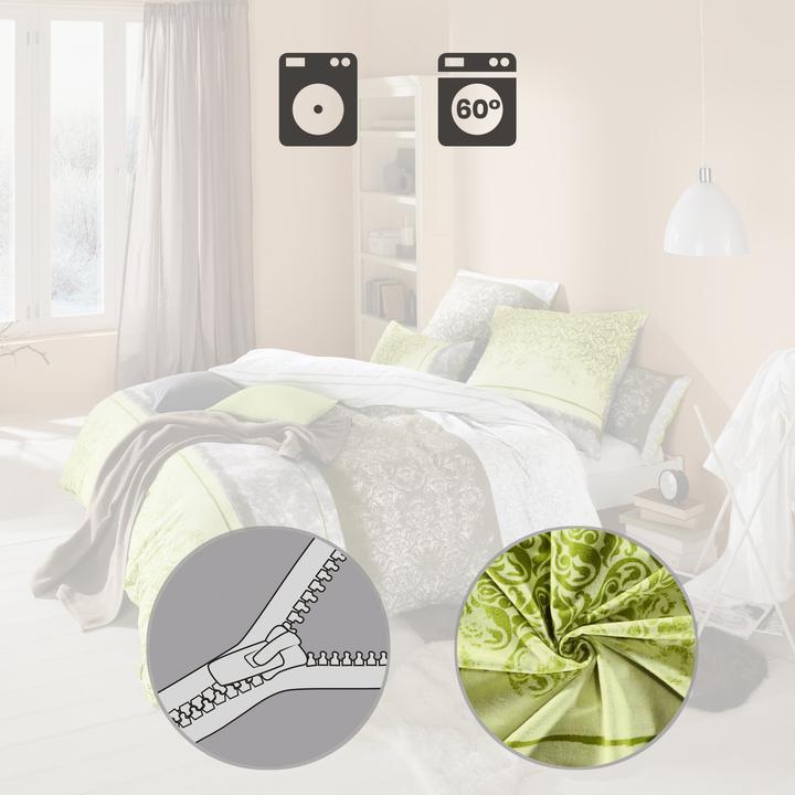 Actual product image Erwin Müller Bettwäsche Sparpaket 4-tlg. (Duvet cover, 155 x 200 cm, 40 x 80 cm)