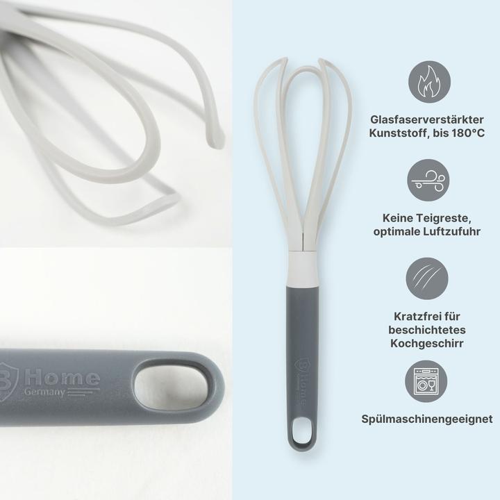 Image du produit B-Home Schneebesen Schwingbesen Rührbesen Schlagbesen Handquirl