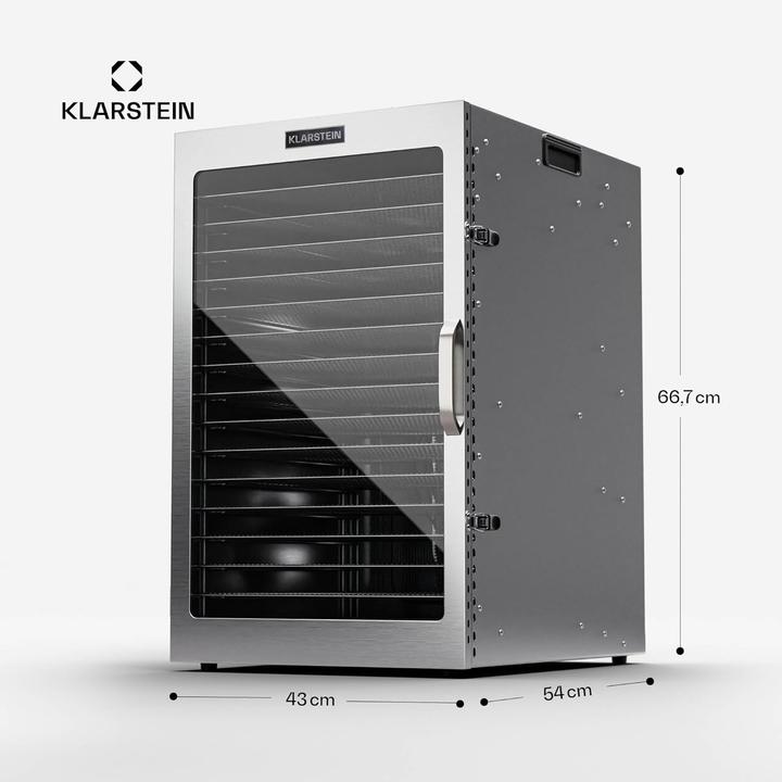 Produktbild Klarstein Dörrgerät mit 16 Tabletts & Timer