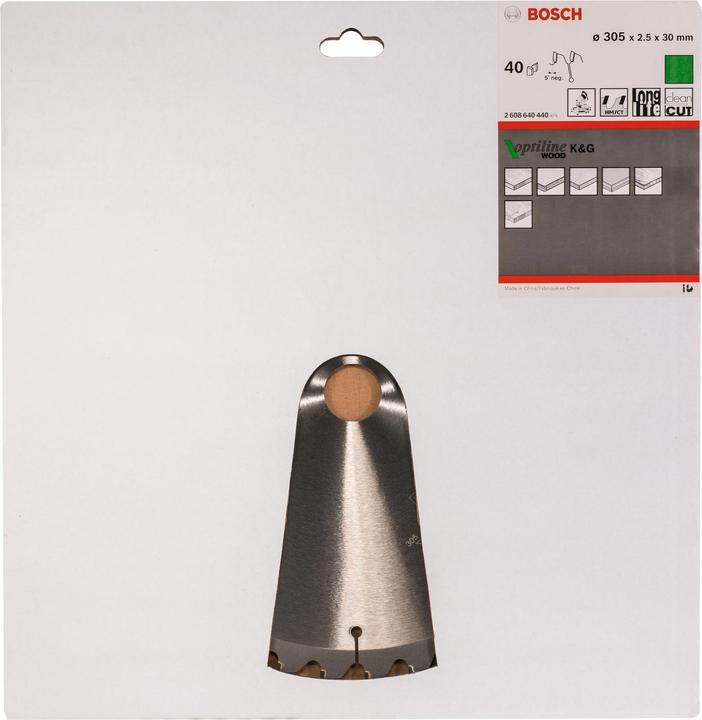 Produktbild Bosch Professional Zubehör PRO Wood Kreissägeblatt, 305 x 2.5 x 30 mm