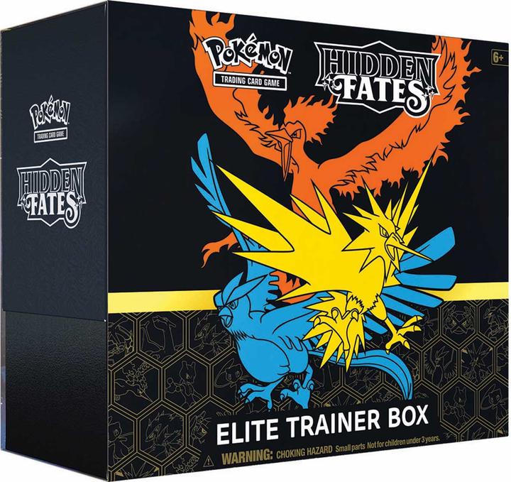 Produktbild Pokémon Hidden Fates (Englisch, Elite / Top Trainer Box)