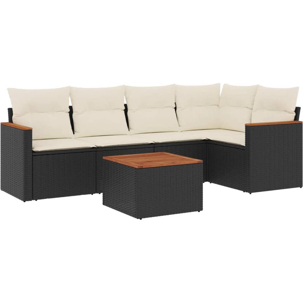 VidaXL, Gartenlounge, 10-tlg. Garten-Lounge-Set mit Kissen