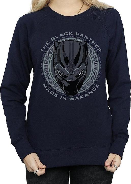 Produktbild Black Made In Wakanda Sweatshirt aus Baumwolle (XL)