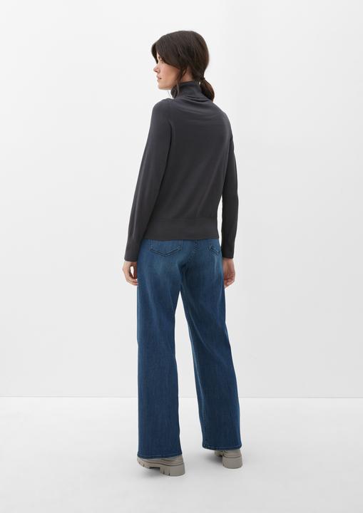 Produktbild s.Oliver Strickpullover Strickpullover mit Rollkragen (32)