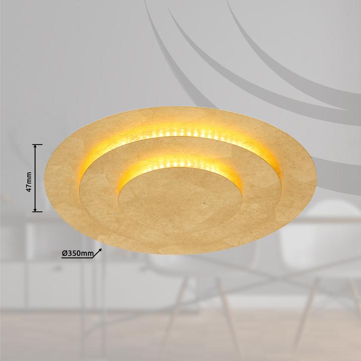 Immagine prodotto Globo Plafoniera In Metallo Color Oro, 1xled (3100 lm)