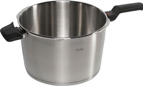 Produktbild Fissler Schnellkochtopf 26cm 8,0l mit gelochtem Einsatz 8,0l (Dampfkochtopf, Edelstahl, 28 x 20 cm)