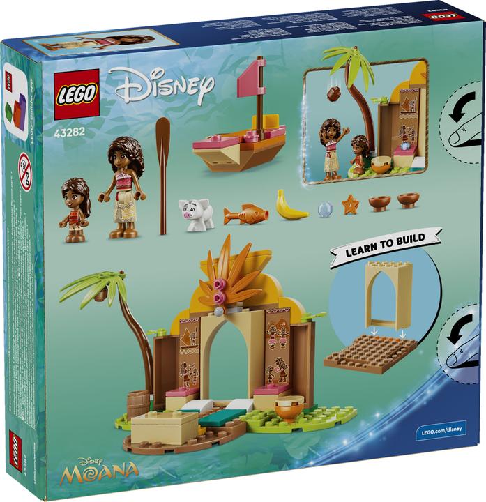 Produktbild LEGO Vaianas Hütte und Boot (43282, LEGO Disney)