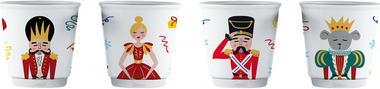 Actual product image Bialetti Nutcracker Collection Set 4 (4 Cups)