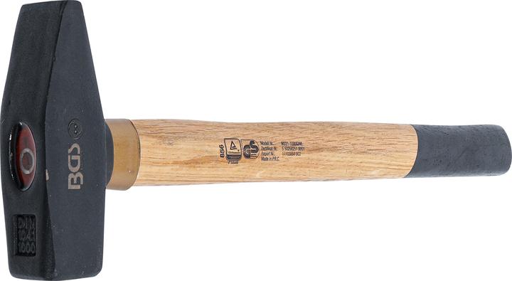 Produktbild BGS Schlosserhammer Holz-Stiel DIN 1041 1000 g (1128 g)