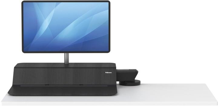 Actual product image Fellowes Lotus™ RT sitting/standing workstation, for 1 monitor, HxWxD 222 x 902 x 603 mm